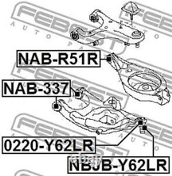 0220-Y62LR FEBEST Ball Joint for NISSAN