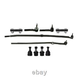 10 Pc Ball Joint Tie Rod Ends Drag Link Kit for Dodge RAM 2500 3500 2003-2007