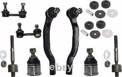 10 Pc Steering Kit for Acura Tl Cl Honda Accord Ball Joint Tie Rod End Sway Bars