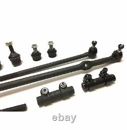 10 Pc Suspension Steering Kit for Ford Bronco F-150 Tie Rod Ends & Ball Joints