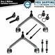 10 Piece Front Steering & Suspension Kit Control Arms Ball Joints Tie Rods Ram