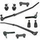 10 Piece Kit Front LH RH Ball Joint Tie Rod Sway Bar Link for Ram 2500 3500 4WD