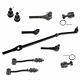 10 Piece Kit Inner Outer Tie Rod Upper Lower Ball Joint Sway Bar Link for XJ MJ