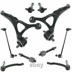 10 Piece Kit Tie Rod Control Arm Ball Joint Sway Bar Link LH RH for Volvo XC90