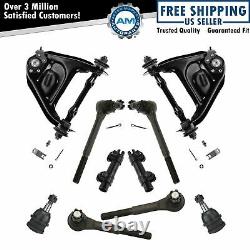 10 Piece Steering & Suspension Kit Control Arms Ball Joints Tie Rods End Links
