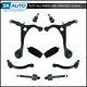 10 Piece Suspension Kit Lower Control Arms & Ball Joints with Inner Outer Tie Rods