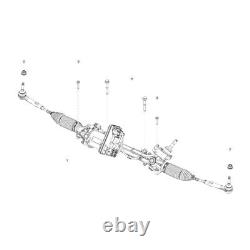 1044841-A0-E Front Steering Tie Rod End Ball Joint Head for Model 3 Model
