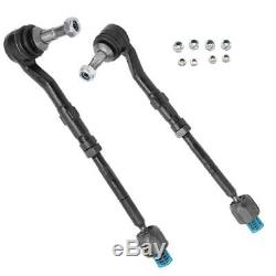10PCS Control Arm Ball Joint Steering Tie Rod Rack KIT for BMW 5 Series E60