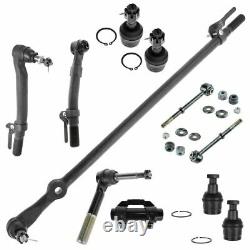 11 Piece Kit Tie Rod End Drag Link Ball Joint Sway Bar Link for Super Duty 4WD