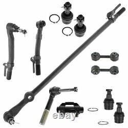11 Piece Kit Tie Rod End Drag Link Ball Joint Sway Bar Link for Super Duty Truck