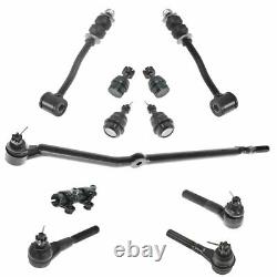 11 Piece Steering & Suspension Kit Ball Joints Tie Rods Sway Bar End Links New