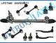 11pc Complete Power Steering Rack and Pinion Suspension Kit for Chevy GMC
