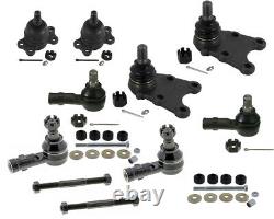 12 Pcs For Isuzu Trooper LS SE XS 2.8L Ball Joints Tie Rods Sleeves Sway Bar New