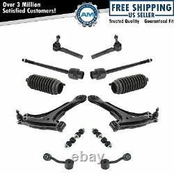 12 Piece Kit Tie Rod Control Arm Ball Joint Sway Bar Link for Chevy Pontiac Olds