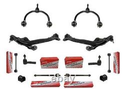 12pcs FULL FRONT SUSPENSION & STEERING KIT for JEEP GRAND CHEROKEE WK 05-10