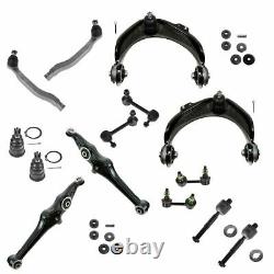 16 Piece Steering & Suspension Kit Control Arms Tie Rods Ball Joints End Links