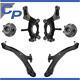 2 Wishbone Front for Nissan x-Trail T31 +2 Steering Knuckle +2 Wheel Bearing