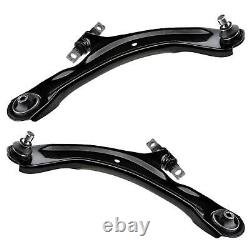 2 Wishbone Front for Nissan x-Trail T31 +2 Tie Rod End +2 Steering Boot