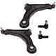 2x Control Arm + 2x Track Rod End Front Axle Mercedes Benz Vito V Class Front