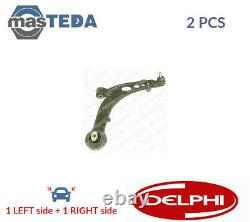 2x DELPHI FRONT LH RH TRACK CONTROL ARM PAIR TC1058 G NEW OE REPLACEMENT