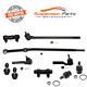 4WD Front Steering Kit Tie Rod Ball Joint (4600 lb Axle) For Ford F-250
