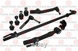 4WD Steering Drag Link Ford F-250 F-350 Super Duty Tie Rods Ball Joints Sleeves