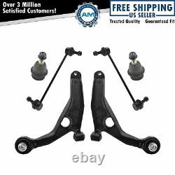 6 Piece Suspension Kit Control Arms Ball Joints Sway Bar Links for Dodge Journey