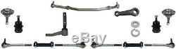 68-70 A-body Manual Steering Kit, Ball Joints, Pitman Arm, Drag Link, Idler, Tie Rods