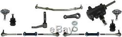 71-72 A-BODY MANUAL STEERING KIT, WithBOX, BALL JOINTS, PITMAN ARM, DRAG LINK, TIE RODS