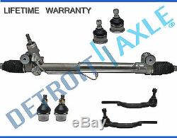 7pc Complete Power Steering Rack and Pinion Suspension Kit for Chevy GMC
