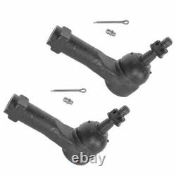 8 Piece Kit Tie Rod End Control Arm Ball Joint Sway Bar Link LH RH Set New