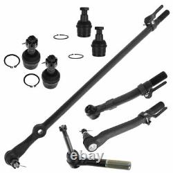8 Piece Kit Tie Rod End Drag Link Ball Joint LH RH Set for 05-07 Super Duty 4WD