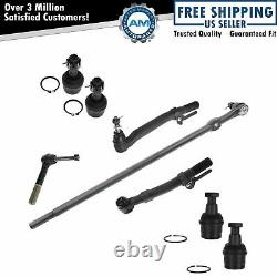8 Piece Kit Tie Rod End Drag Link Ball Joint LH RH Set for Super Duty Pickup New