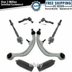 8 Piece Steering & Suspension Kit Control Arm & Ball Joint Assembly Tie Rods New
