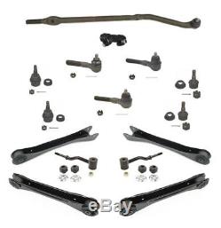 91-01 Jeep Cherokee Drag Link Tie Rod Ball Joints Kit Steering and Suspension