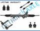 9pc Complete Power Steering Rack and Pinion Suspension Kit for Ford Explorer