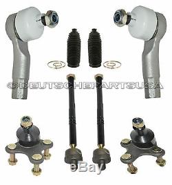 AUDI A3 VW GTI GOLF EOS STEERING BOOTS TIE ROD RODS BALL JOINTS LH RH Set of 8