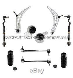 CONTROL ARM ARMS BALL JOINT STEERING Tie RODS BOOT SWAY BAR LINK KIT for BMW E46
