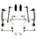 CONTROL ARMS BALL JOINT STEERING TIE ROD RACK BOOT KIT for BMW E65 E66 7 SERIES