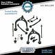 Complete Front 12 Piece Suspension Kit Tie Rods Control Arms Sway Link for Dodge