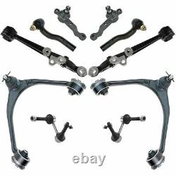 Control Arm Ball Joint Sway Bar Link Tie Rod Steering Suspension Kit Set 10pc