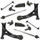 Control Arm Ball Joint Tie Rod Sway Link Boot Steering Suspension Kit Set 12pc