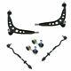 Control Arms Ball Joints Tie Rods Sway Bar Links Suspension Kit Front for BMW