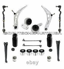 FRONT REAR CONTROL ARM BALL JOINT JOINTS STEERING Tie Rods BOOT KIT for BMW E46