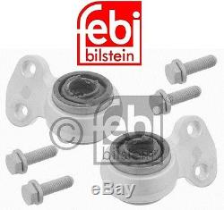 Febi Front Suspension Wishbone Control Arm Set Kit + Bush Bmw 3 E46 Z4 E85