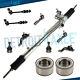 For 2004-2006 Sequoia Complete Power Steering Rack and Pinion Wheel Bearing Kit