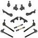 For 95 96 97 98 99 K1500 Tahoe Tie Rods Ball Joints 14pc Steering/Suspension Kit