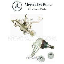 For Mercedes W212 Front Passenger Right Steering Knuckle & Ball Joint Set