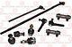Ford F150 Bronco Center Link Ball Joints Tie Rods Steering Truck Parts RH LH 4WD