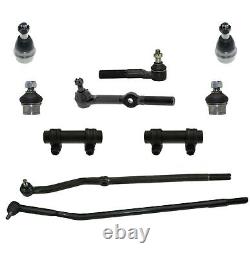 Front Ball Joint Tie Rod Drag Link Steering Suspension Kit for Ram 1500 2500